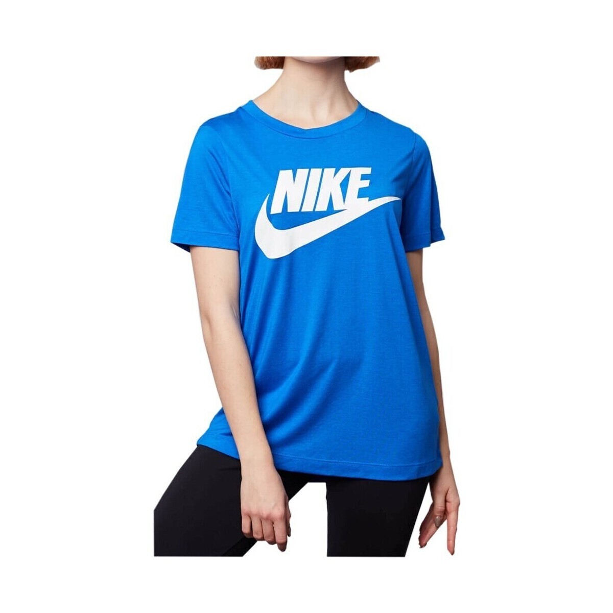 Nike  Wmns Essential Tee  Modrá