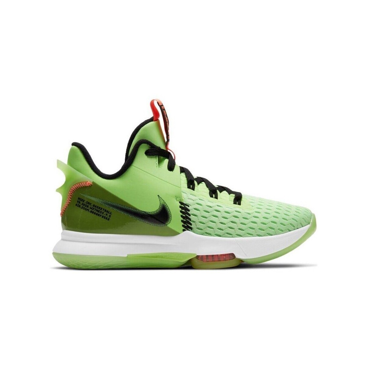 Nike  Lebron Witness V Volt  Zelená