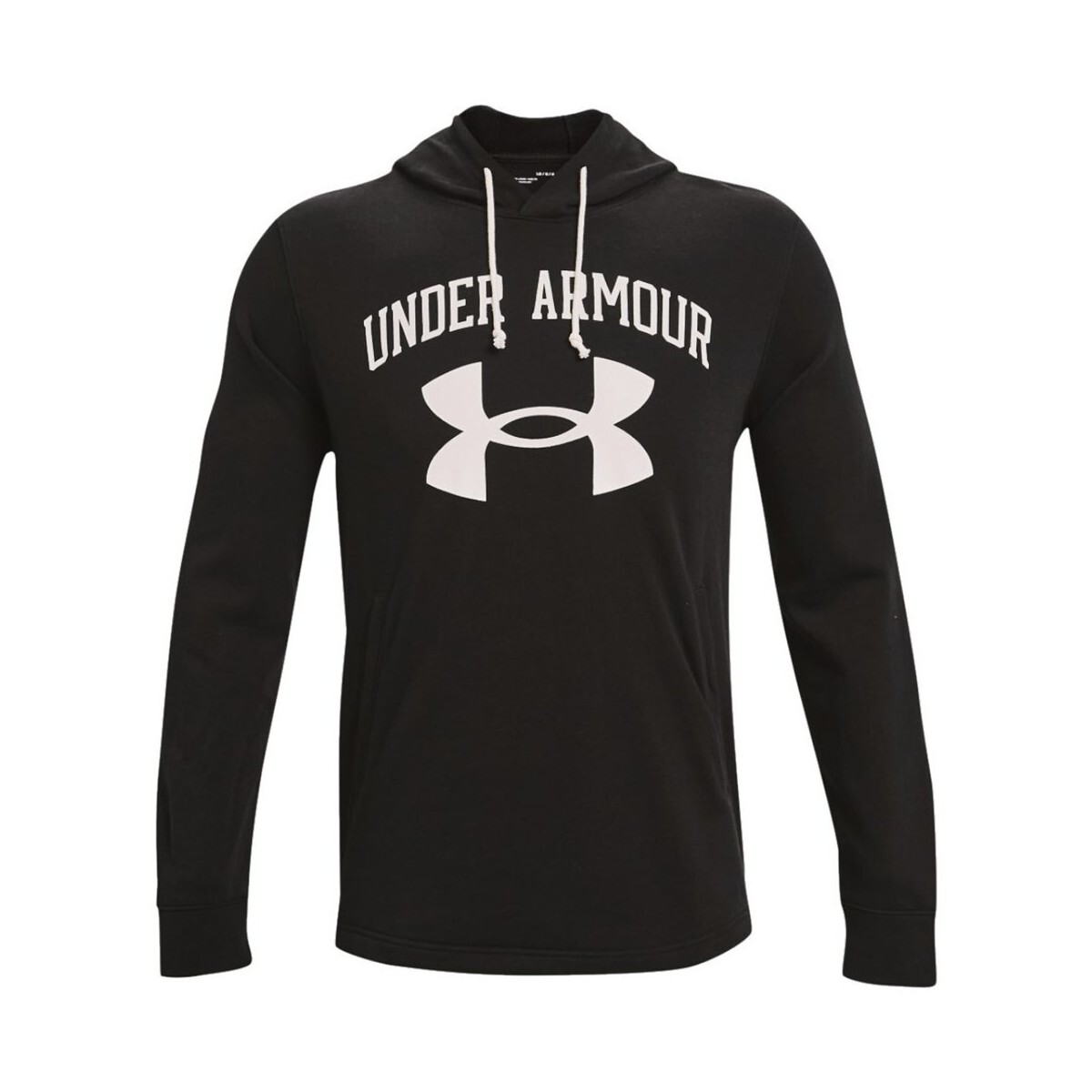 Under Armour  Rival Terry Big Logo Hoodie  Černá
