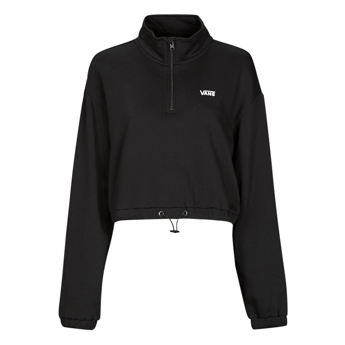 Vans  LEFT CHEST HALF ZIP FLEECE  Černá