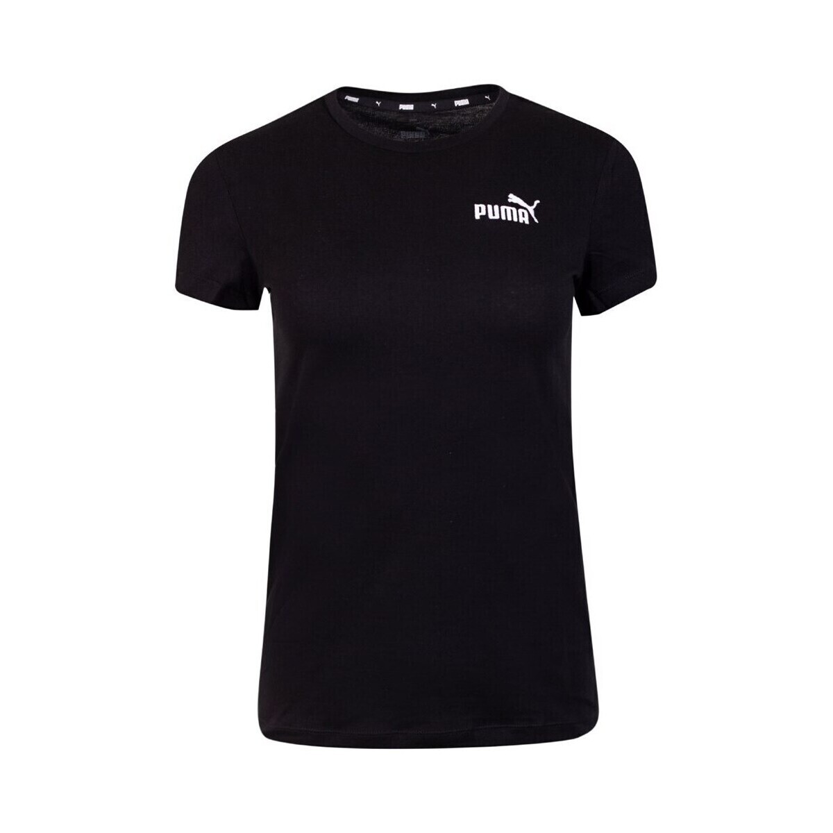 Puma  Essentials Embroidery Tee  Černá