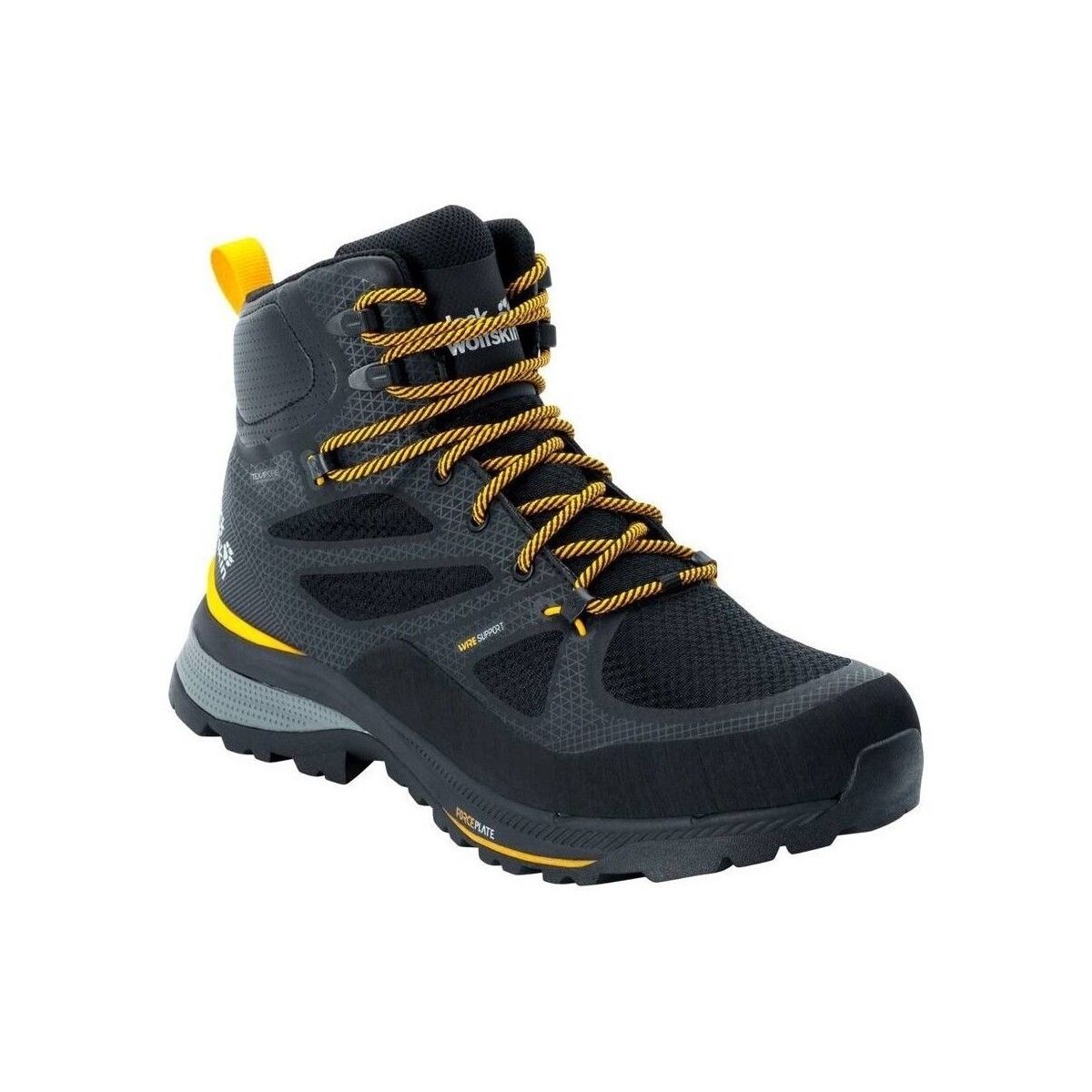 Jack Wolfskin  Force Striker Texapore Mid  Černá