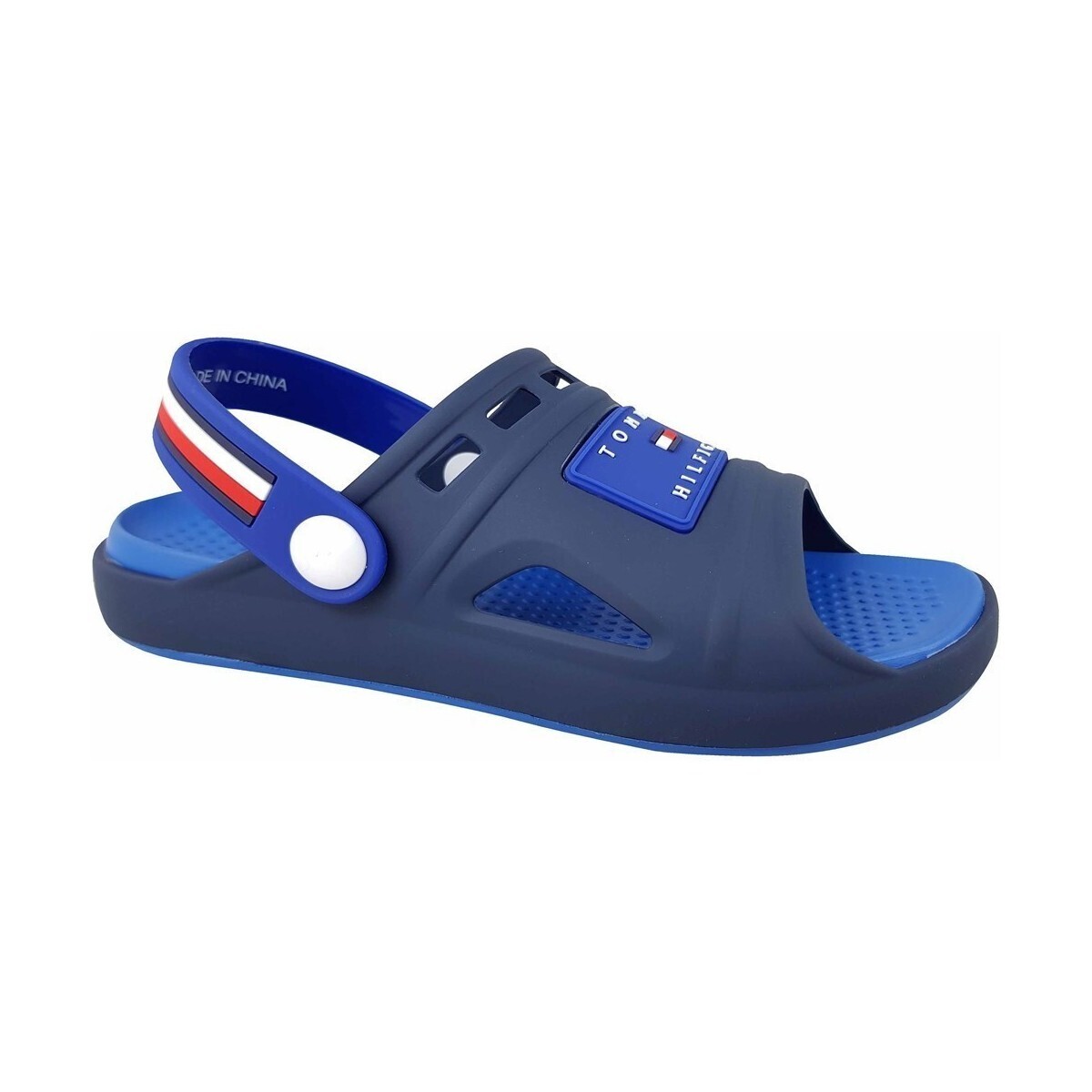 Tommy Hilfiger  Stripes Comfy Sandal  Tmavě modrá