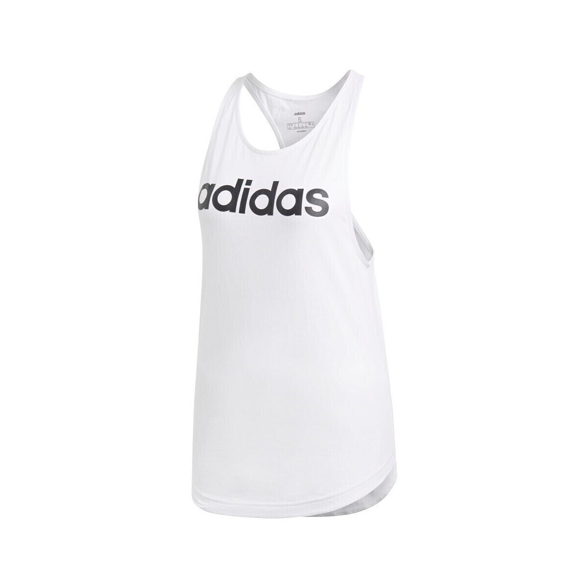 adidas  Essentials Linear Tank Top  Bílá