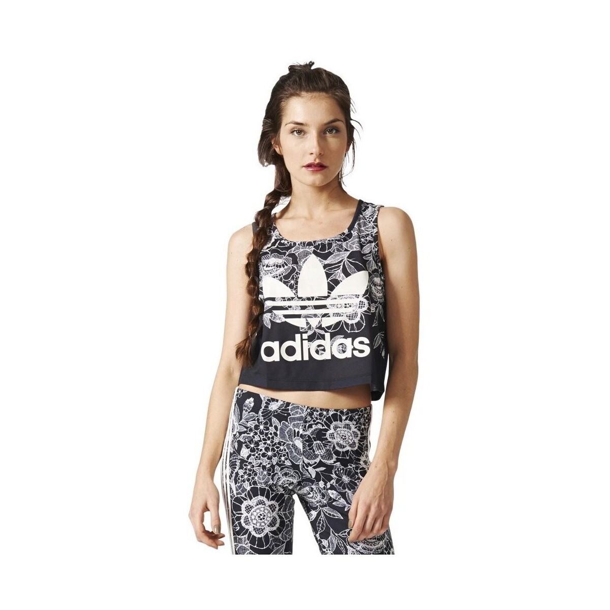 adidas  Originals The Farm Florido Crop Tank Top  ruznobarevne