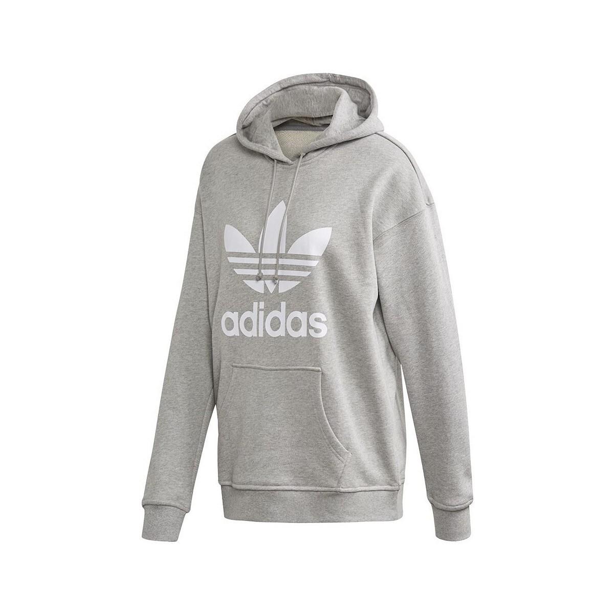 adidas  Trefoil Hoodie  Šedá