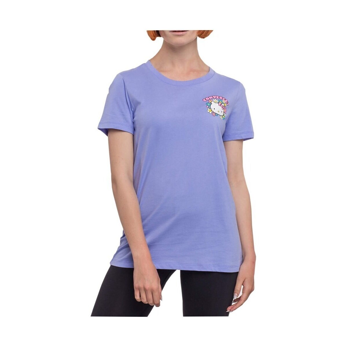 Converse  X Hello Kitty Floral Face  Fialová