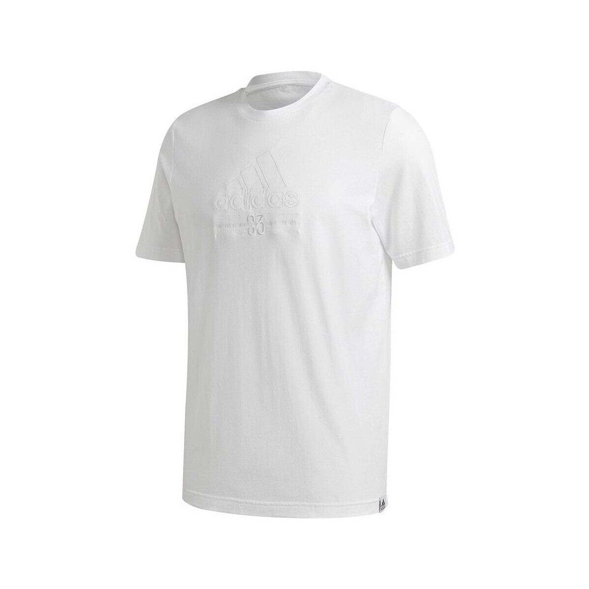 adidas  Brilliant Basics Tee  Bílá