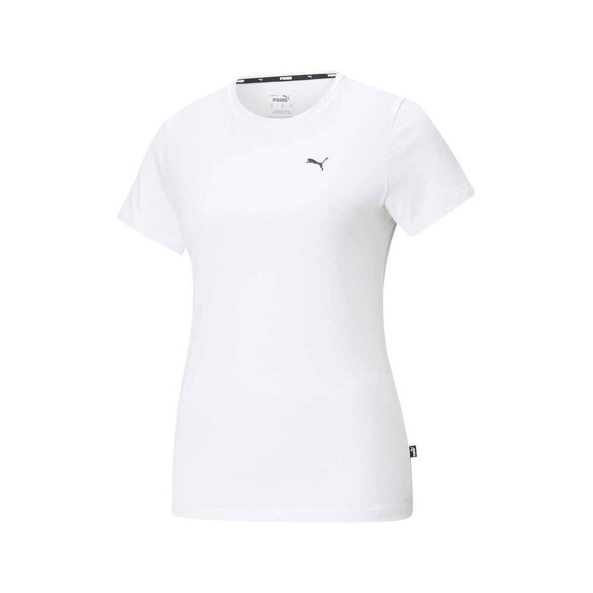Puma  Ess Small Logo Tee  Bílá