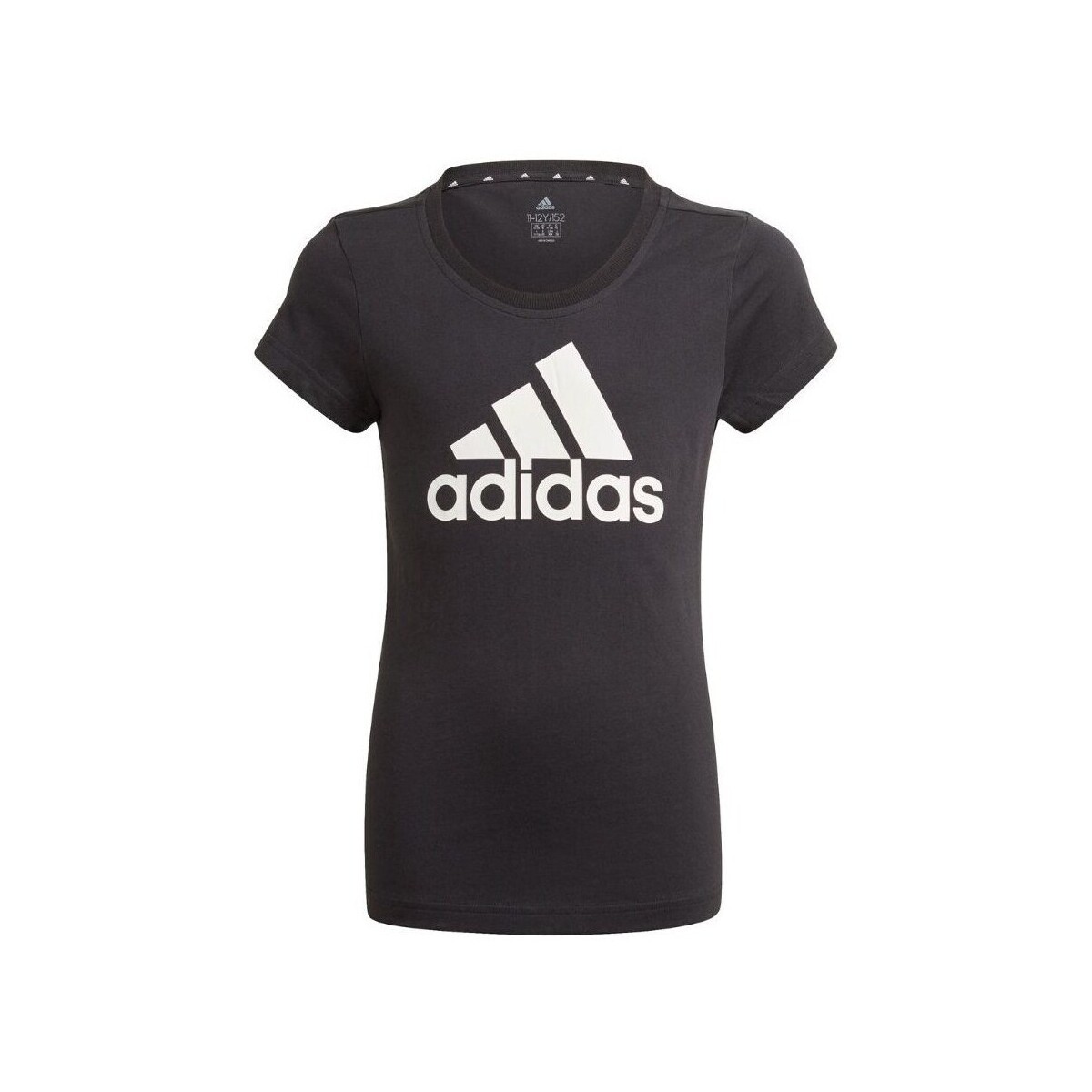 adidas  Essentials Big Logo Tee  Černá