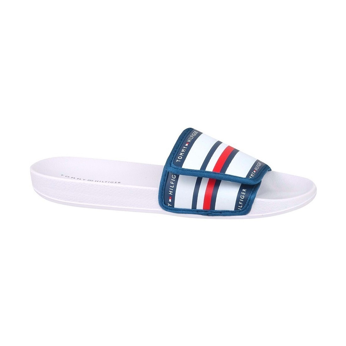 Tommy Hilfiger  Maxi Velcro Pool Slide  Bílá