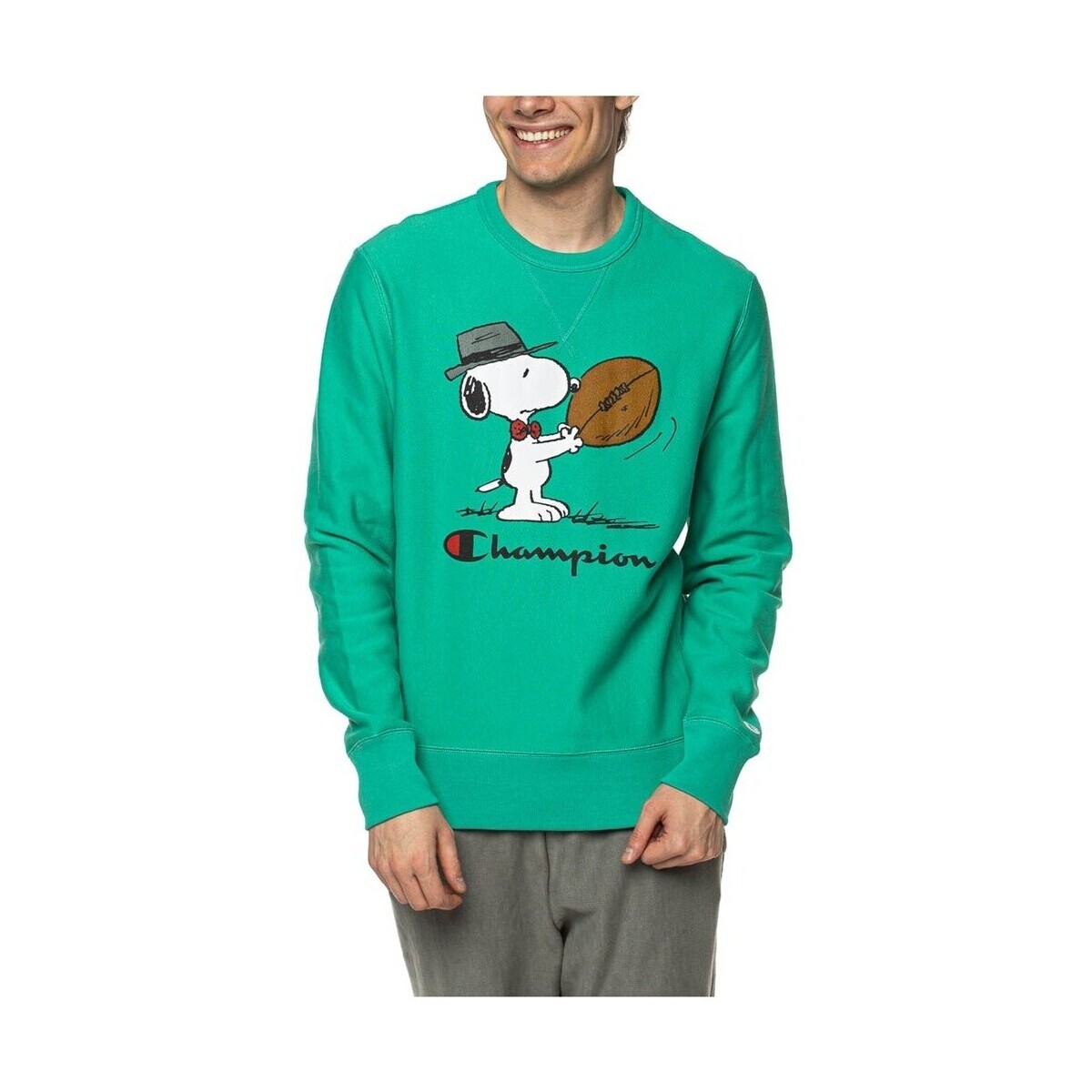 Champion  X Peanuts  Zelená