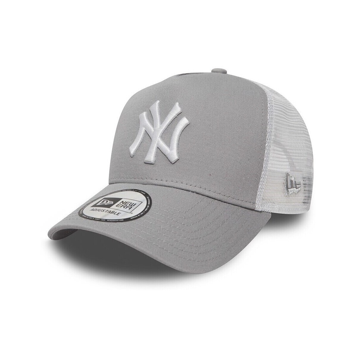 New-Era  New York Yankees Clean A  Šedá