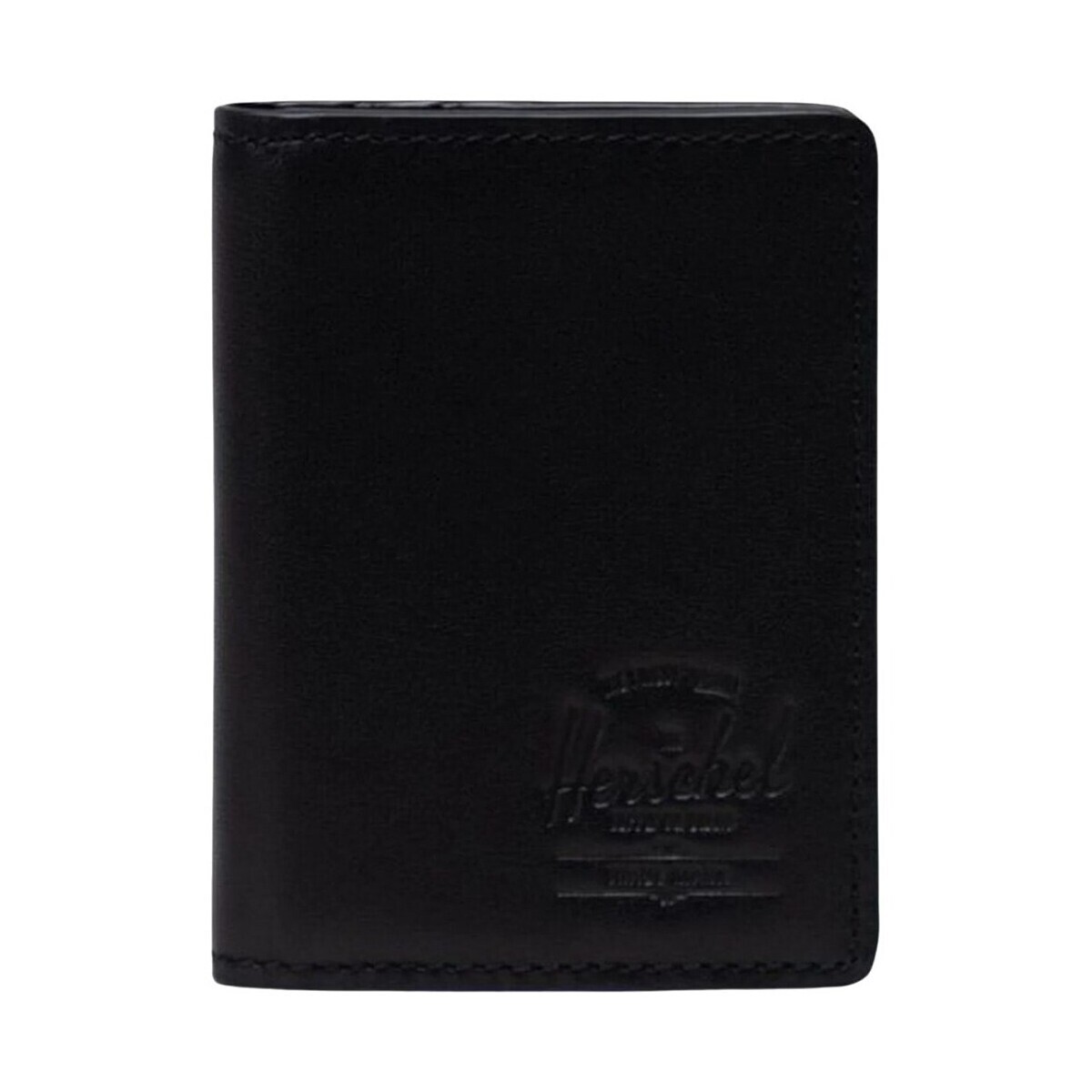 Herschel  Gordon Leather Rfid  Černá