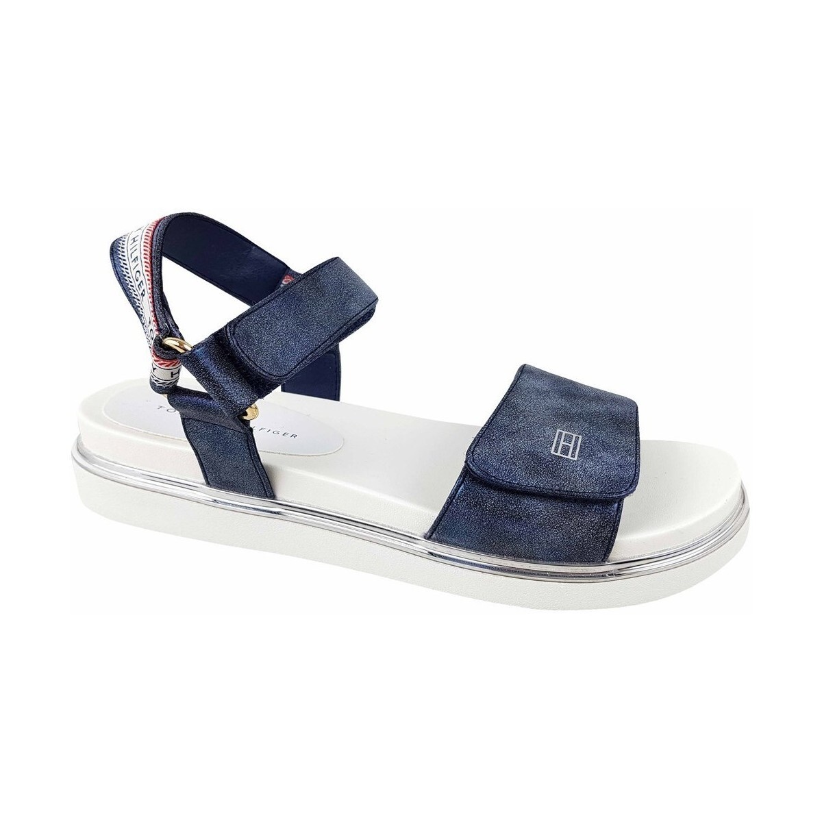 Tommy Hilfiger  Platform Velcro  Tmavě modrá