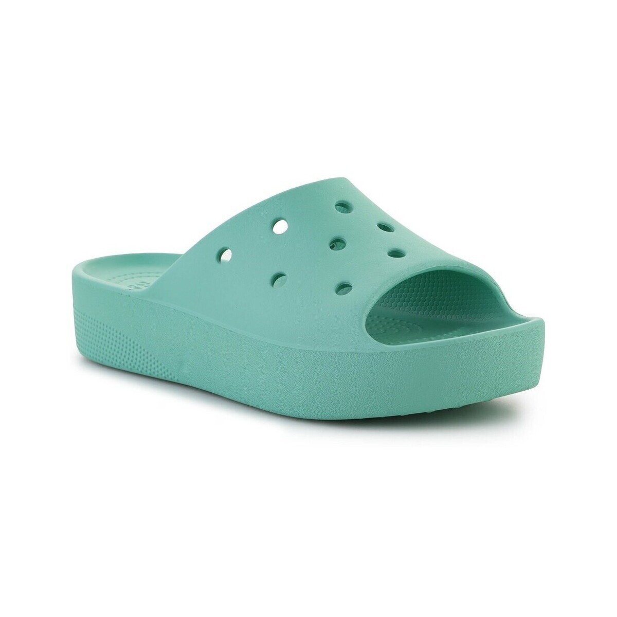 Crocs  Classic Platform Slide  Zelená