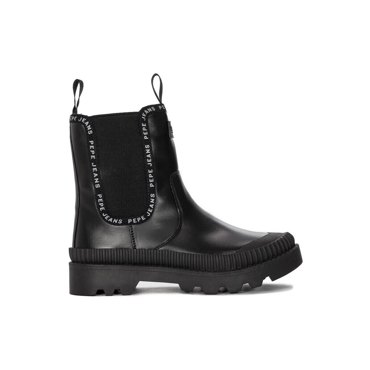 Pepe jeans  Gum Chelsea Black  Černá