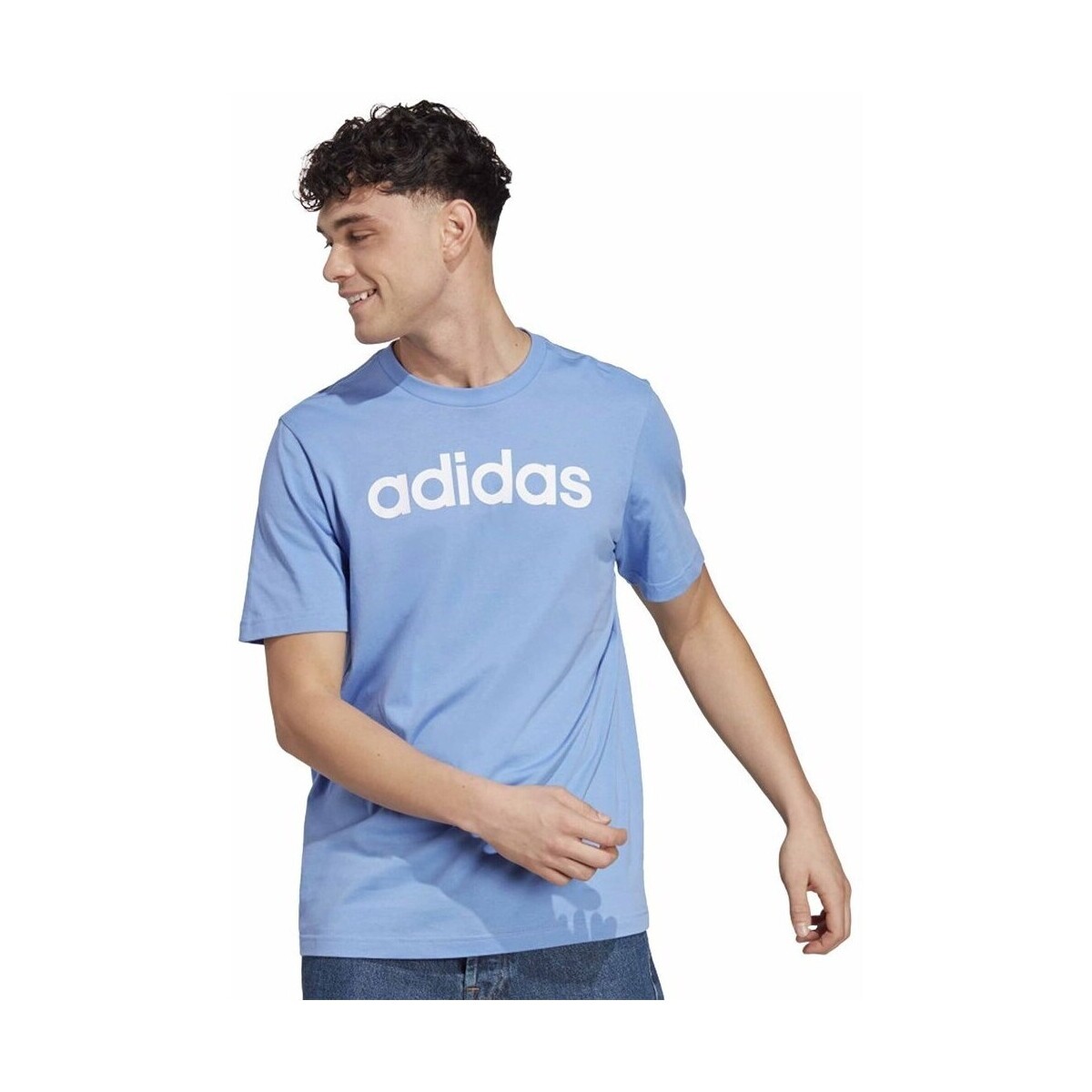 adidas  M Lin SJ T  Modrá