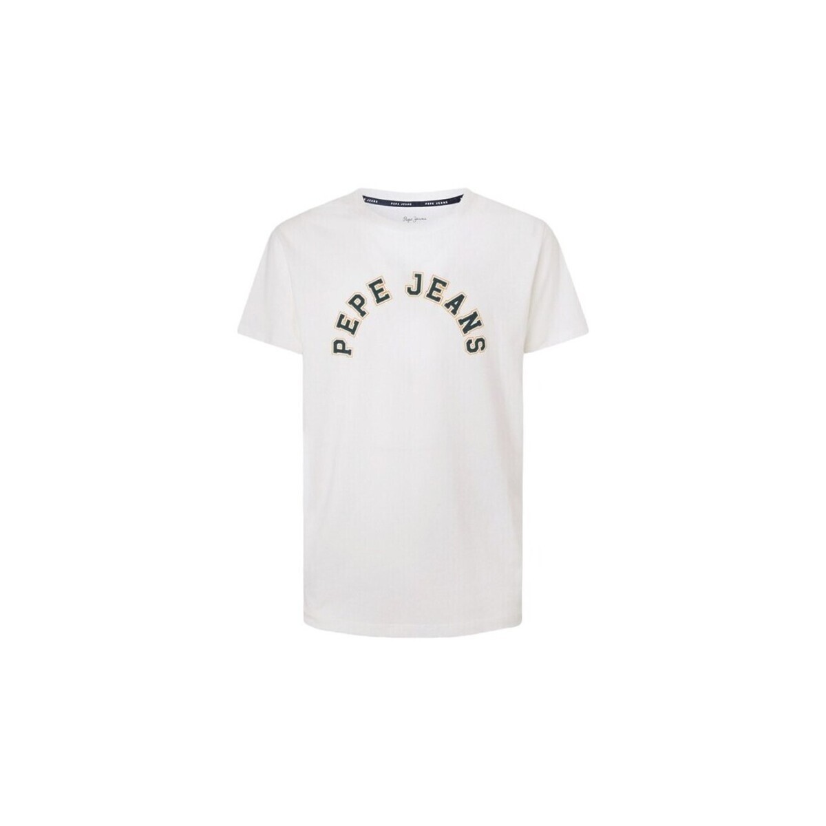 Pepe jeans  WESTEND TEE FUTURE ECRU  Bílá