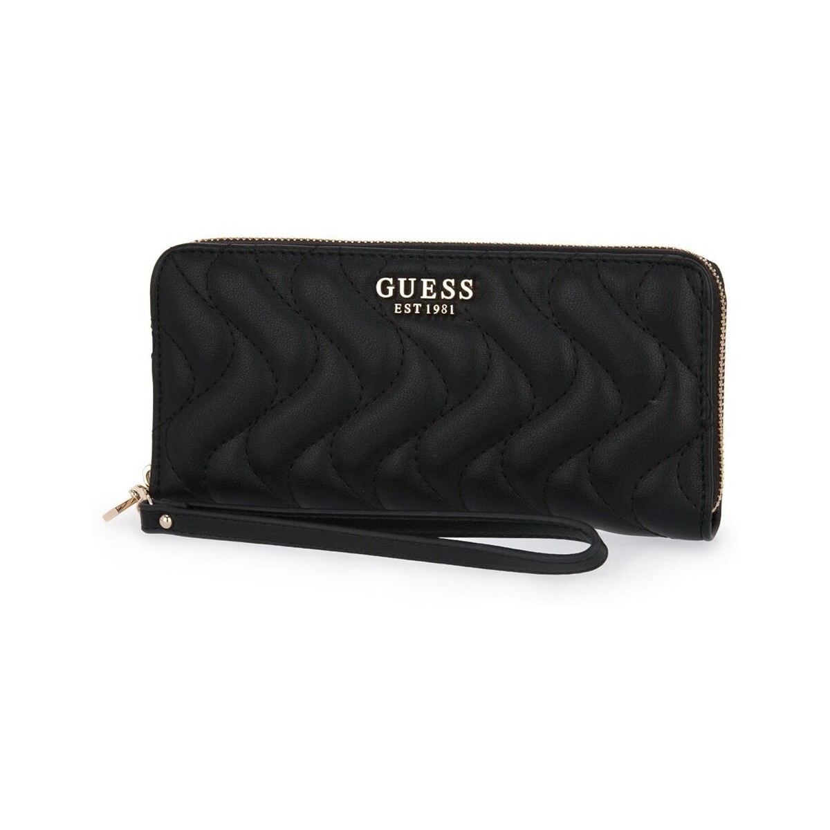 Guess  Bla Eco Mai Zip Around  Černá