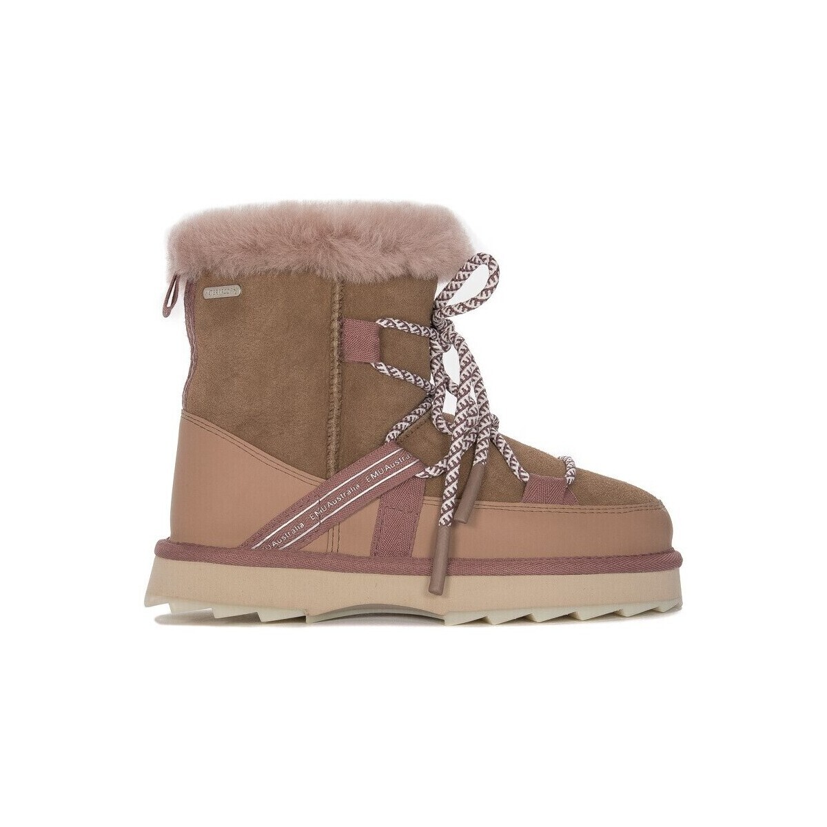 EMU  Buty Australia Botki Damskie Blurred Camel  Hnědá