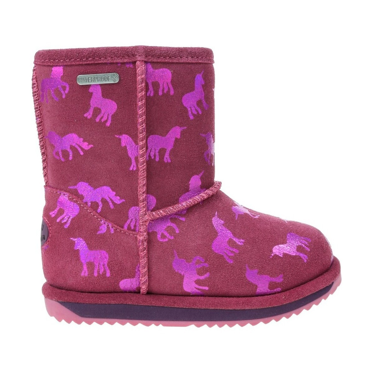 EMU  Australia Rainbow Unicorn Brumby  Růžová