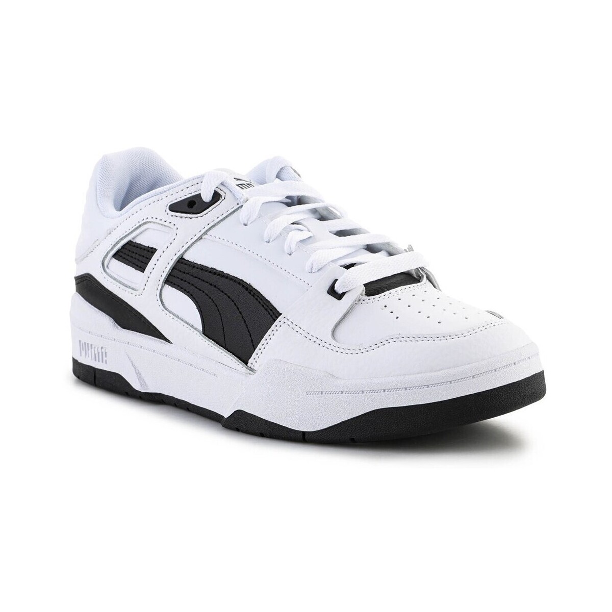 Puma  Slipstream Lth White Black Men Unisex Casual Lifestyle  Bílá