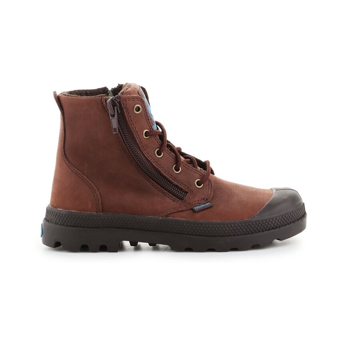 Palladium  Pampa HI Lea Gusset  Hnědá