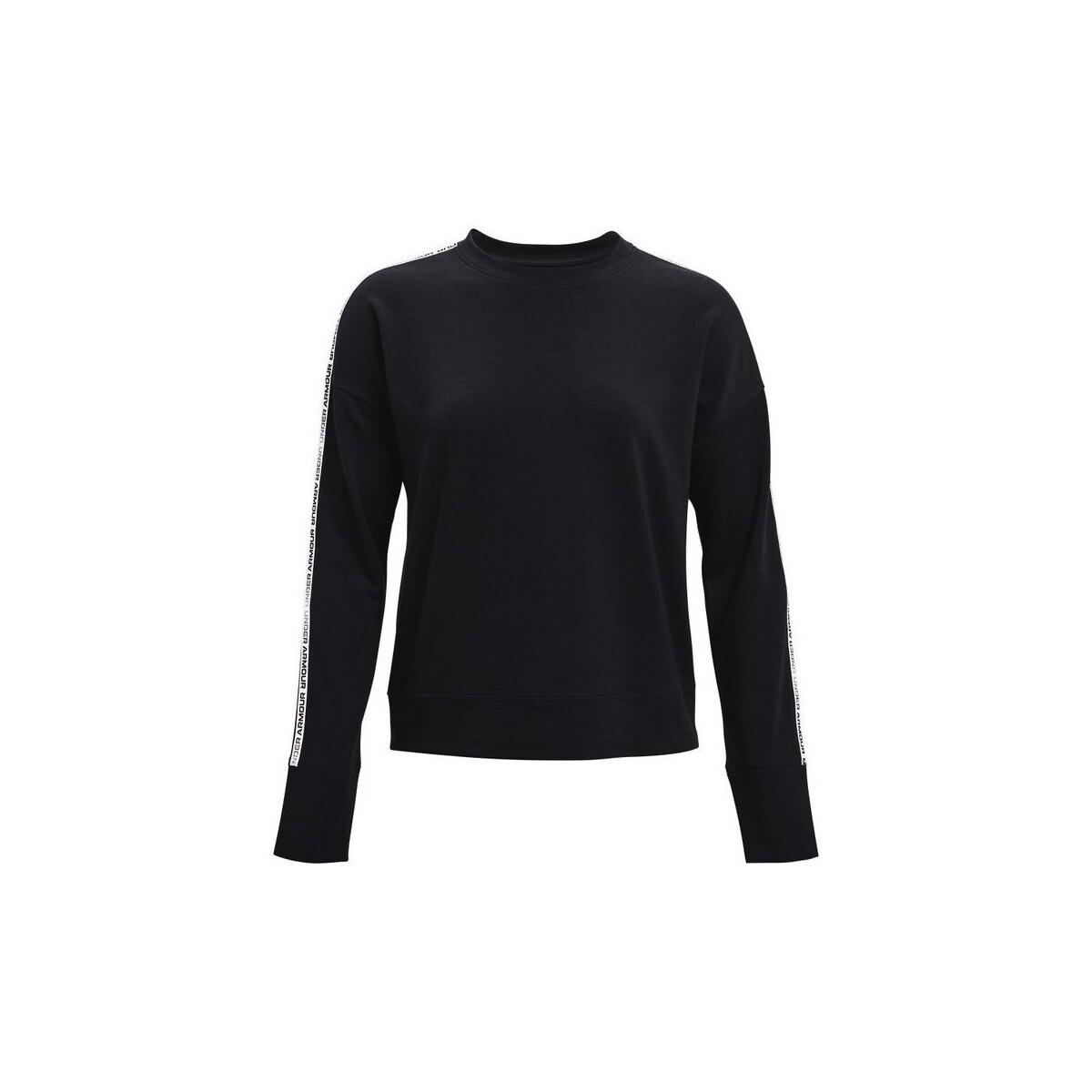 Under Armour  Rival Terry Taped Crew  Černá