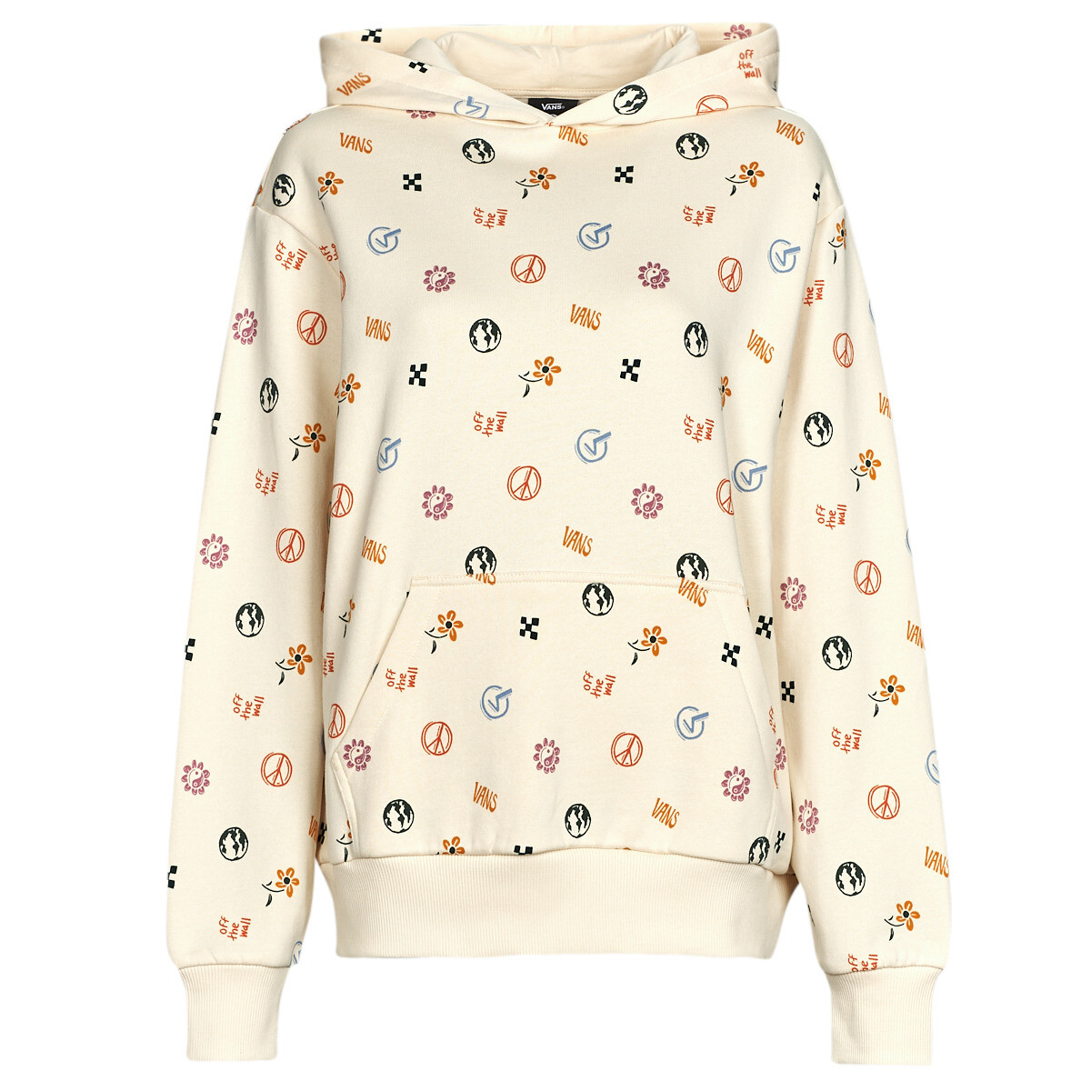 Vans  IN OUR HANDS LS HOODIE  Béžová