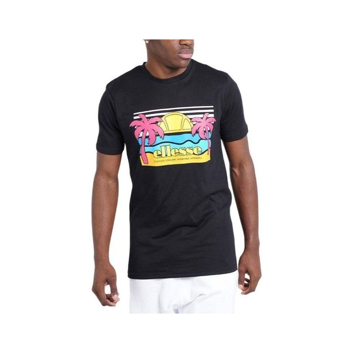 Ellesse  Sechsaro Tee  Černá