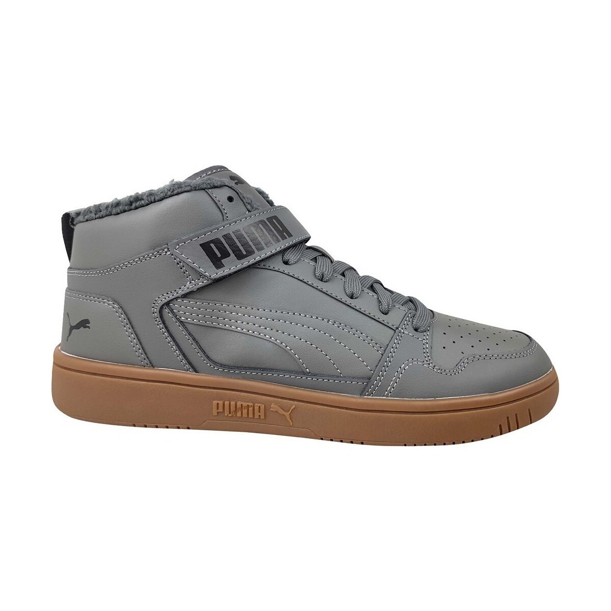 Puma  Rebound Mid Strap Wtr  Šedá