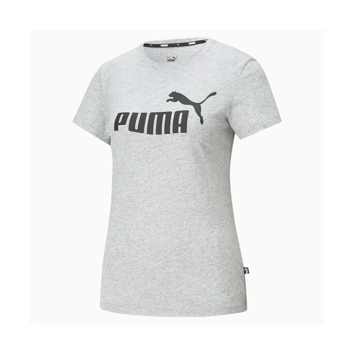 Puma  Ess Logo Tee  Šedá