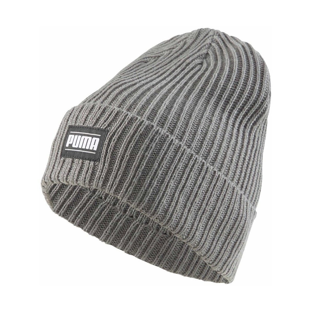 Puma  Ribbed Classic Cuff Beanie  Šedá