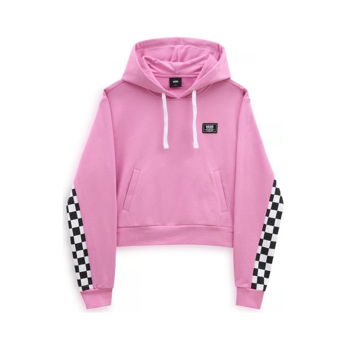 Vans  Boom Boom Check Hoodie  Růžová