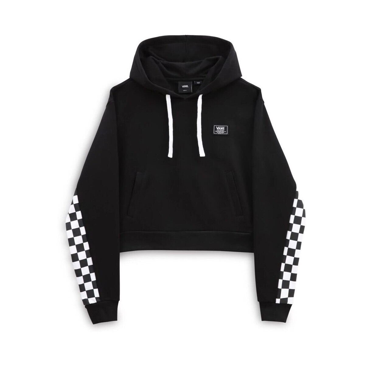 Vans  Boom Boom Check Hoodie  Černá