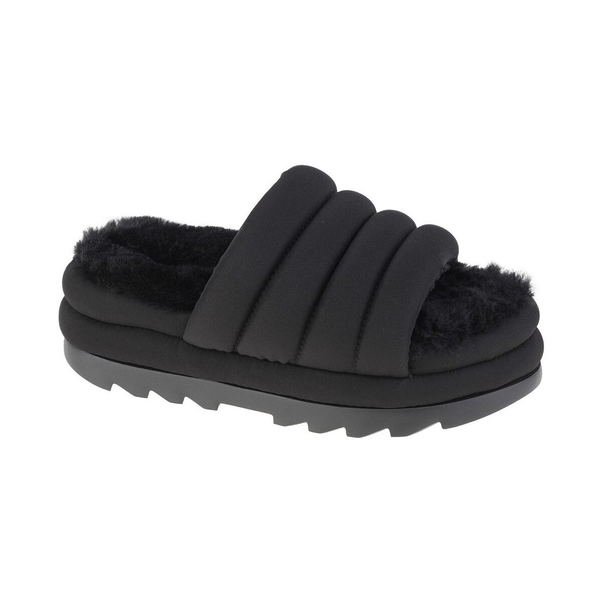 UGG  Maxi Slide  Černá