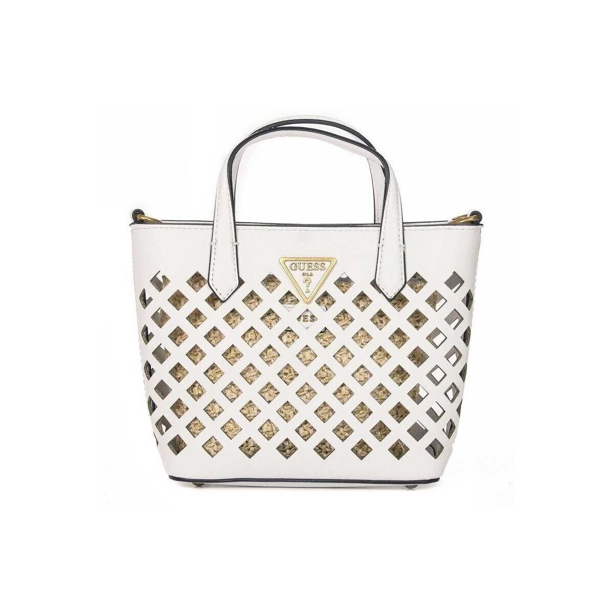 Guess  Aqua Mini Tote  Bílá