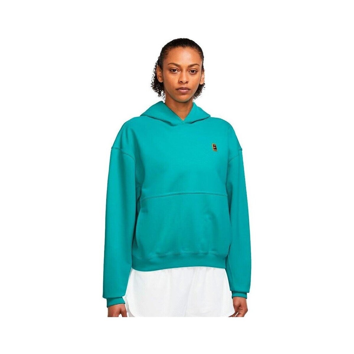 Nike  Court Fleece Tennis Hoodie  Modrá
