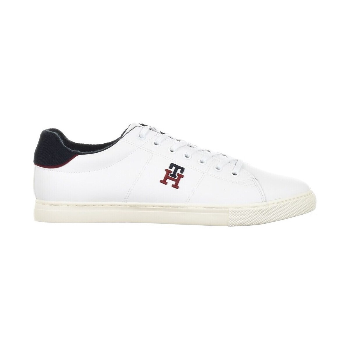 Tommy Hilfiger  buty core vulc varsity monogram  Bílá