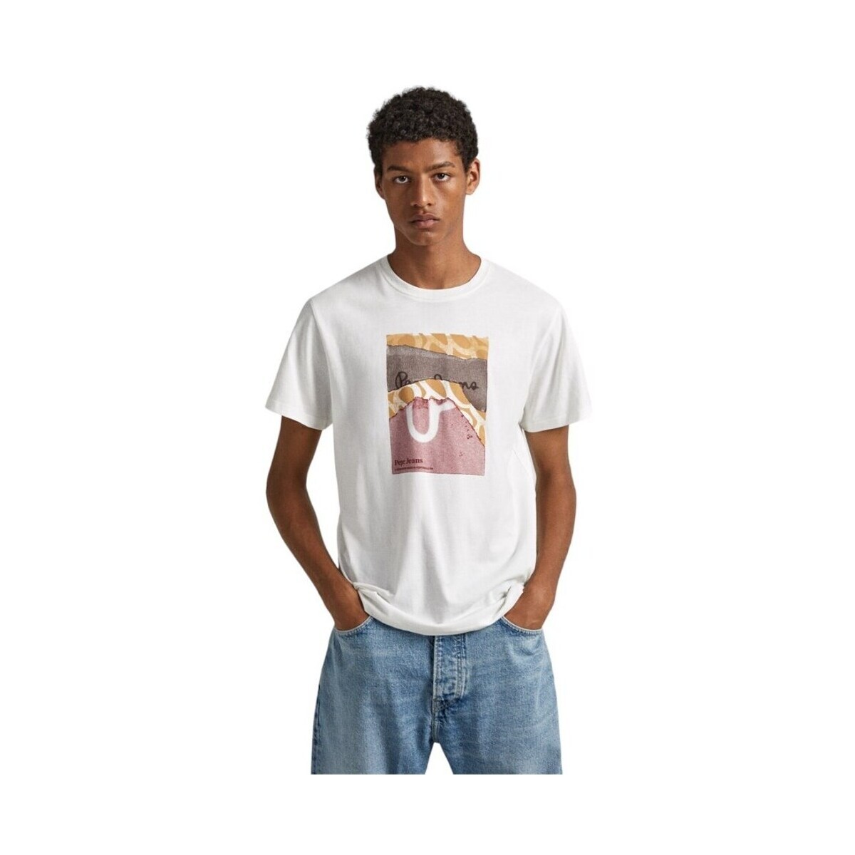 Pepe jeans  PM509105803  Bílá