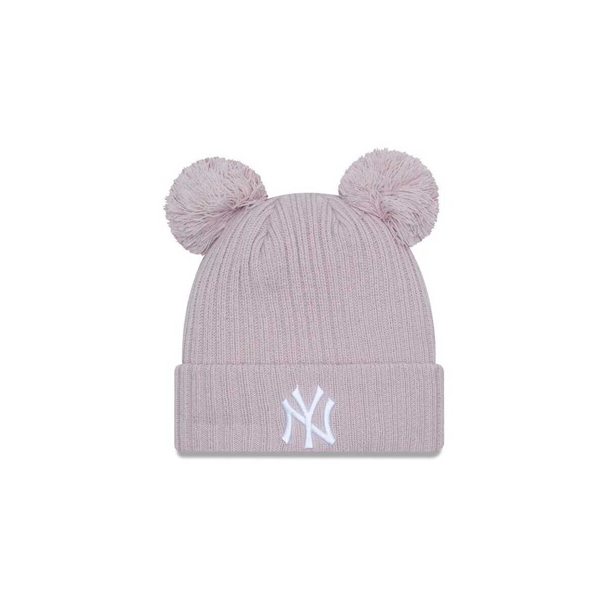 New-Era  Mlb Wmns Double Pom Beanie Neyyan Kulich Us One Size  Růžová