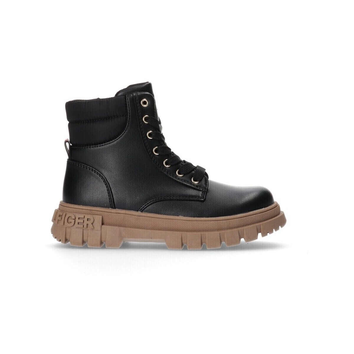 Tommy Hilfiger  Lace Up Bootie Black  Černá
