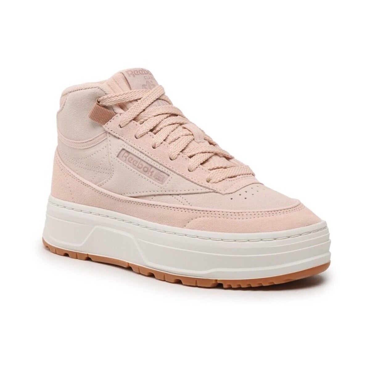 Reebok Sport  Club C Geo Mid Shoes  Růžová