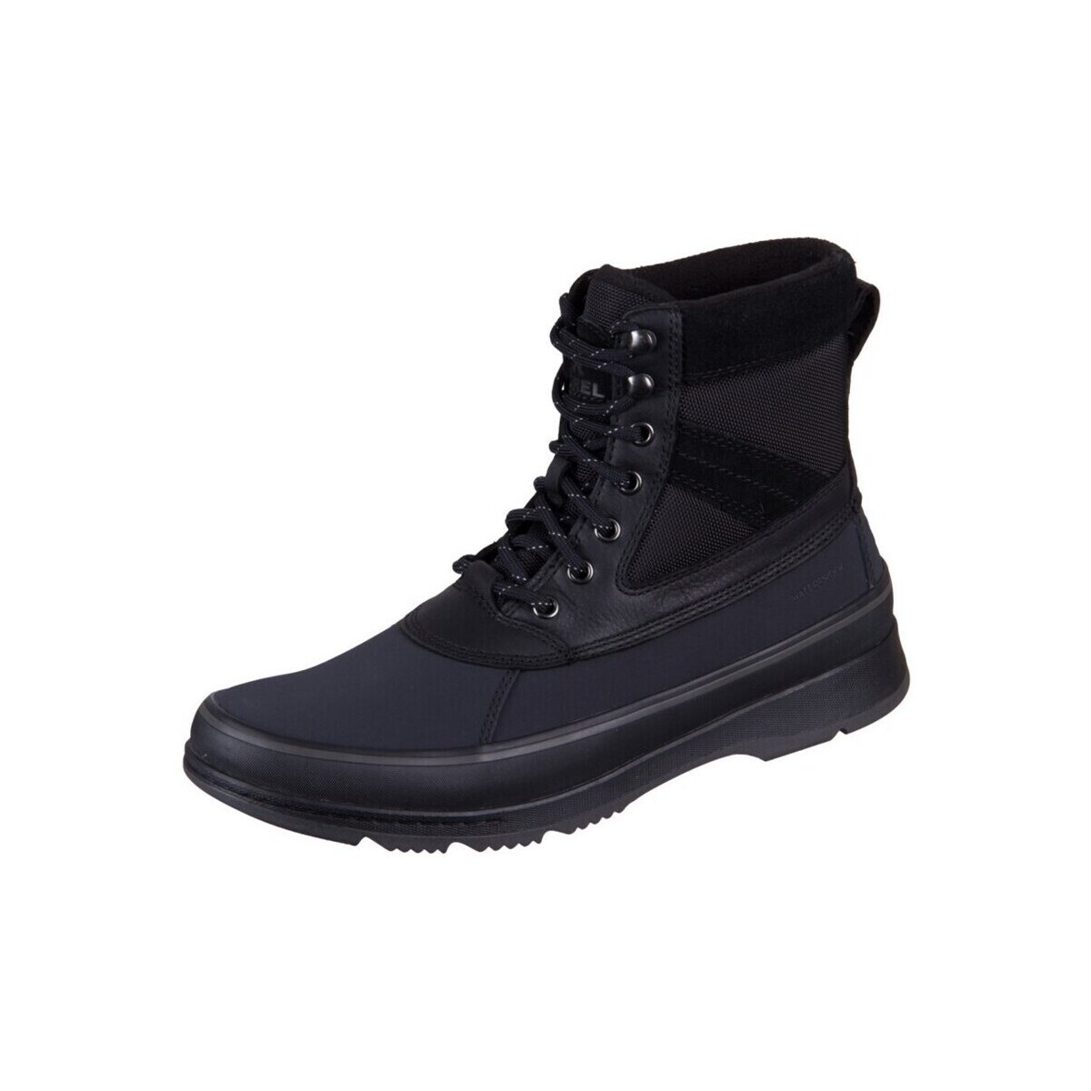 Sorel  Ankeny Ii Boot Black Jet Suede Leather Textil  Černá