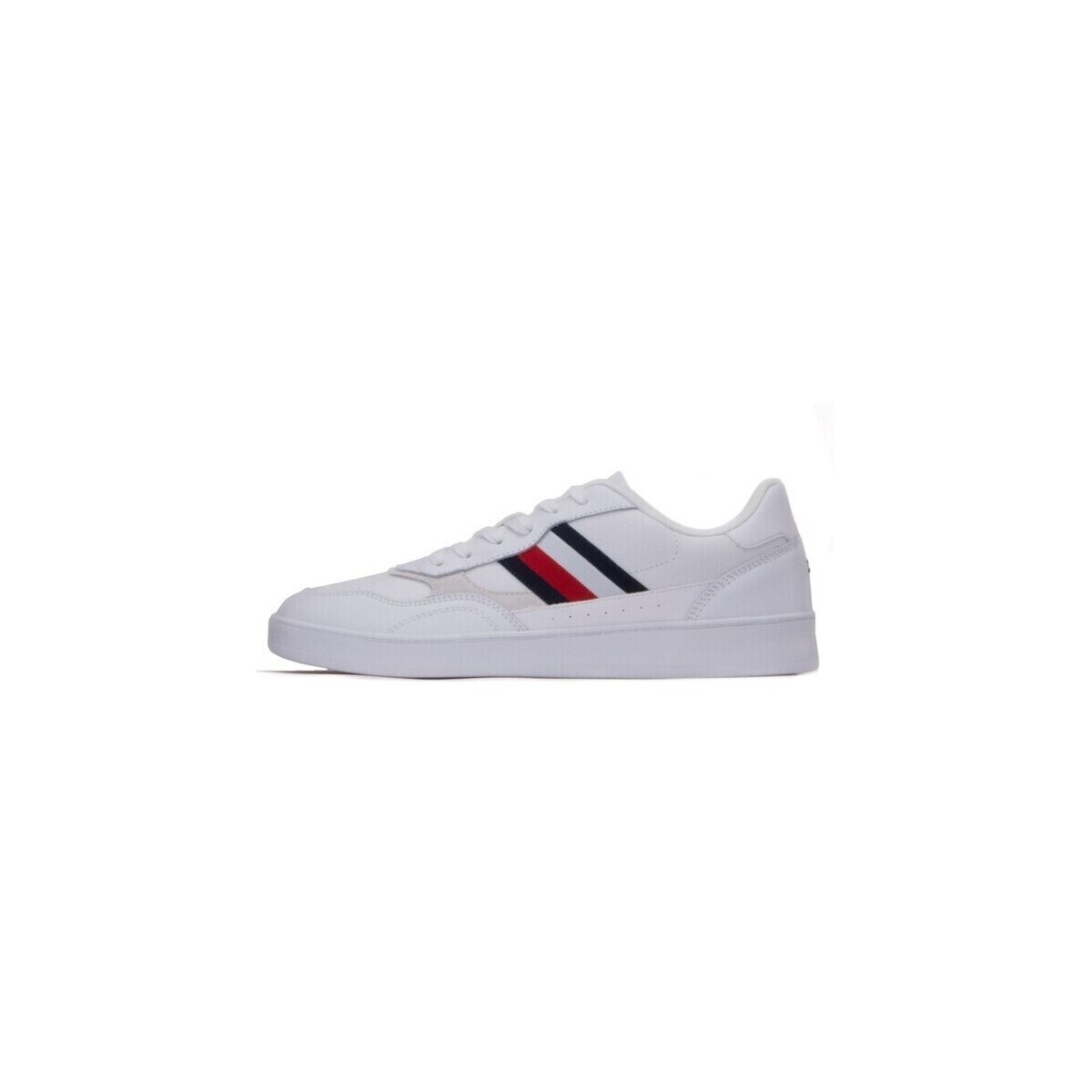 Tommy Hilfiger  Court Cupsole Retro Lth Stripes  Bílá