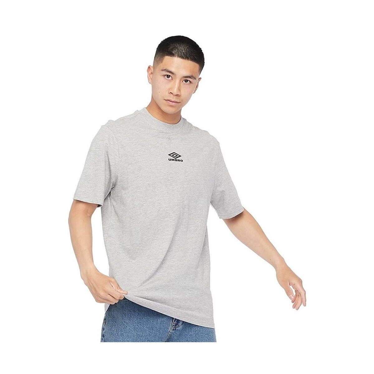 Umbro  Diamond Small Logo Tee  Šedá