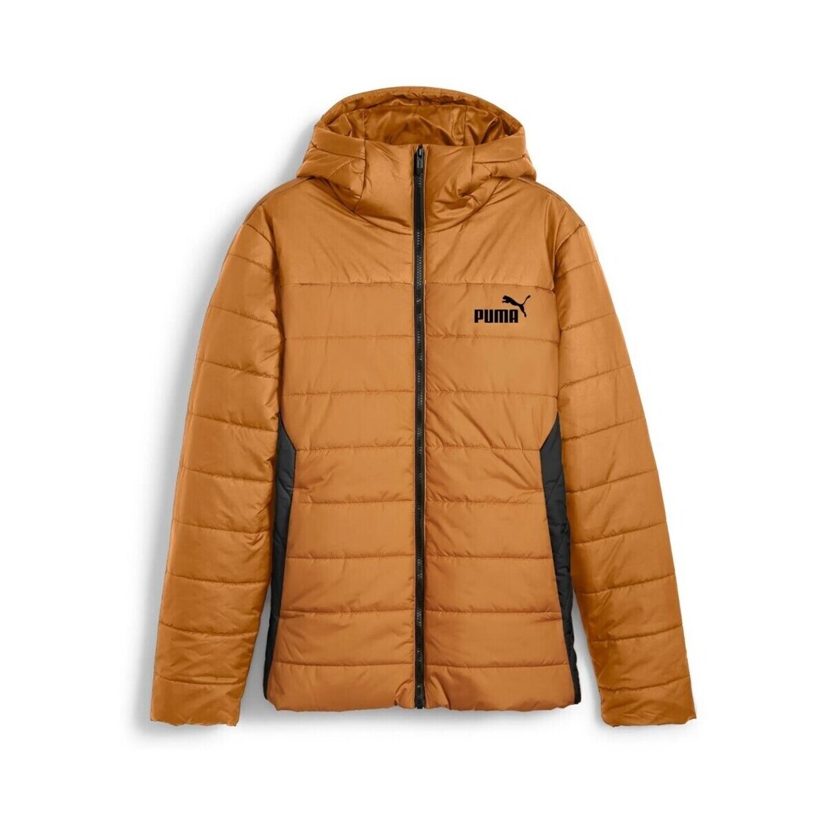 Puma  Ess Hooded Padded  Hnědá