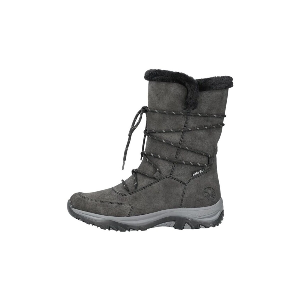 Rieker  Kunstleder  Šedá