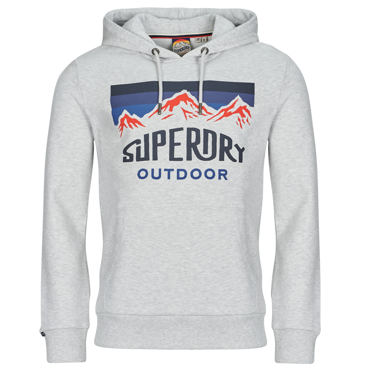Superdry  HOODED GREAT OUTDOORS  Šedá